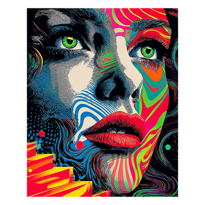 Visionary Portrait - Wooden Jigsaw Puzzle