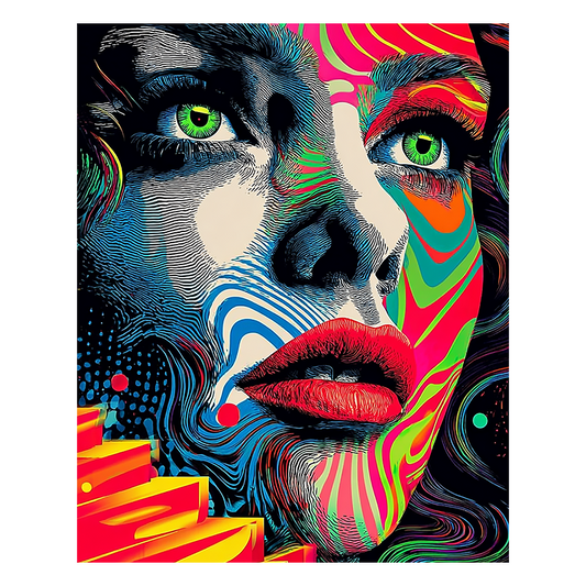 Visionary Portrait - Wooden Jigsaw Puzzle