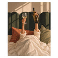 A Toast to Slow Mornings - Wooden Jigsaw Puzzle