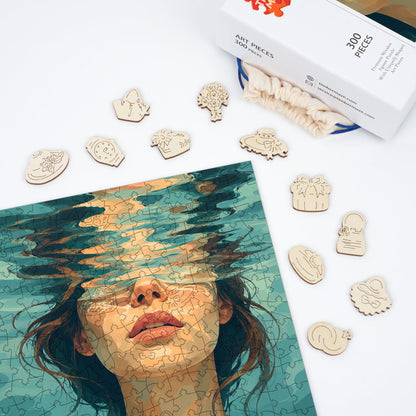 Drowned in Light - Wooden Jigsaw Puzzle