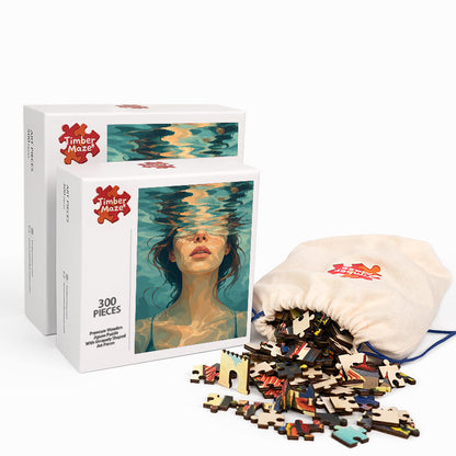 Drowned in Light - Wooden Jigsaw Puzzle