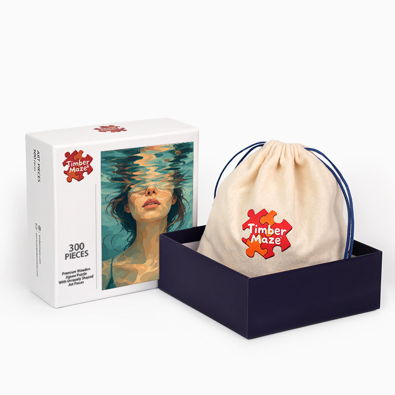 Drowned in Light - Wooden Jigsaw Puzzle