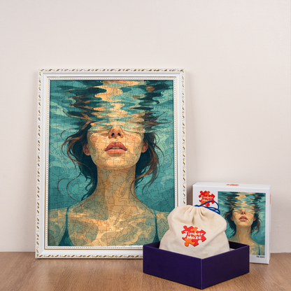Drowned in Light - Wooden Jigsaw Puzzle