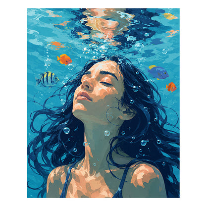 Silent Ocean Reverie - Wooden Jigsaw Puzzle