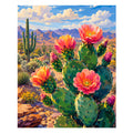 Cactus Flower - Wooden Jigsaw Puzzle