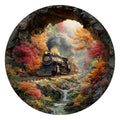 Autumn Rails - Wooden Jigsaw Puzzle