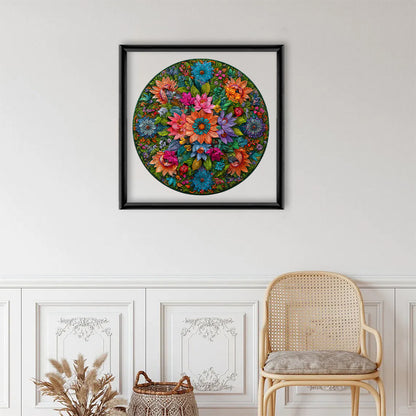 Bloom Circle - Wooden Jigsaw Puzzle