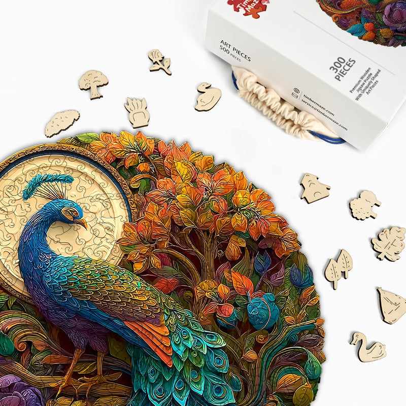 Colorful Crown - Wooden Jigsaw Puzzle
