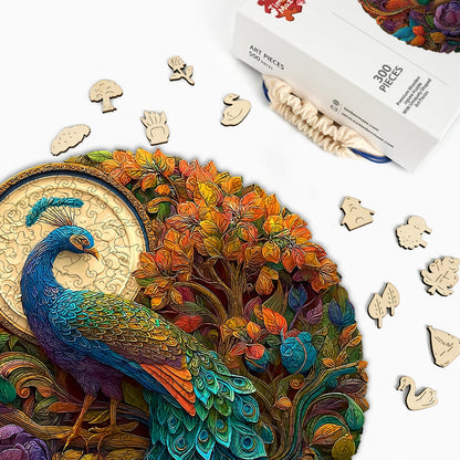 Colorful Crown - Wooden Jigsaw Puzzle