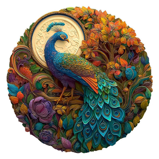 Colorful Crown - Wooden Jigsaw Puzzle