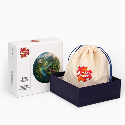 EcoSphere - Wooden Jigsaw Puzzle