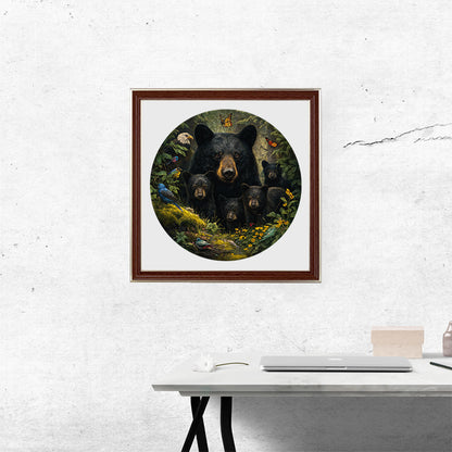 Forest Family - Wooden Jigsaw Puzzle