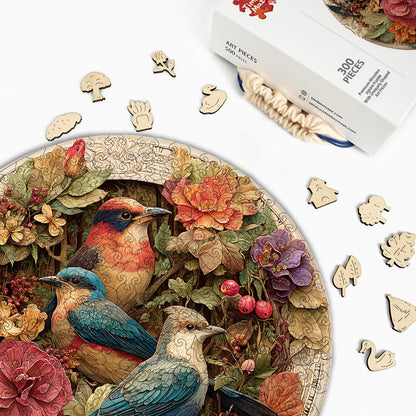 Gilded Garden - Wooden Jigsaw Puzzle