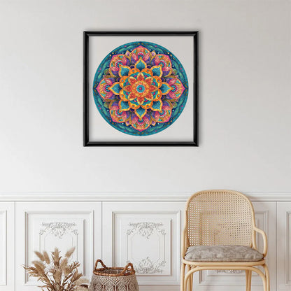 Mandala Bloom - Wooden Jigsaw Puzzle
