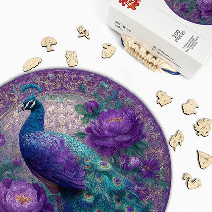 Royal Plumage - Wooden Jigsaw Puzzle