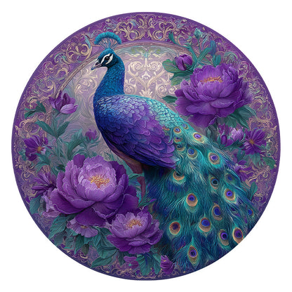 Royal Plumage - Wooden Jigsaw Puzzle