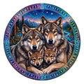 Wolf Pack Rune - Wooden Jigsaw Puzzle