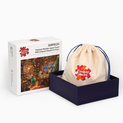 Christmas Elf - Wooden Jigsaw Puzzle