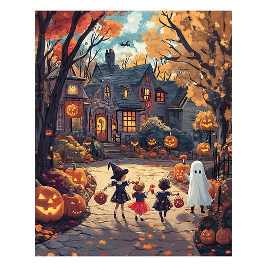 Halloween Delight - Wooden Jigsaw Puzzle