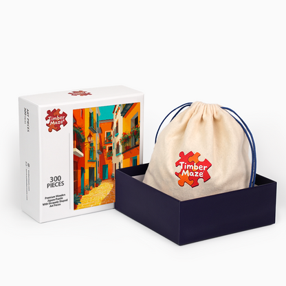 Quiet Village - Wooden Jigsaw Puzzle