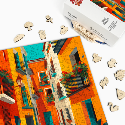 Quiet Village - Wooden Jigsaw Puzzle