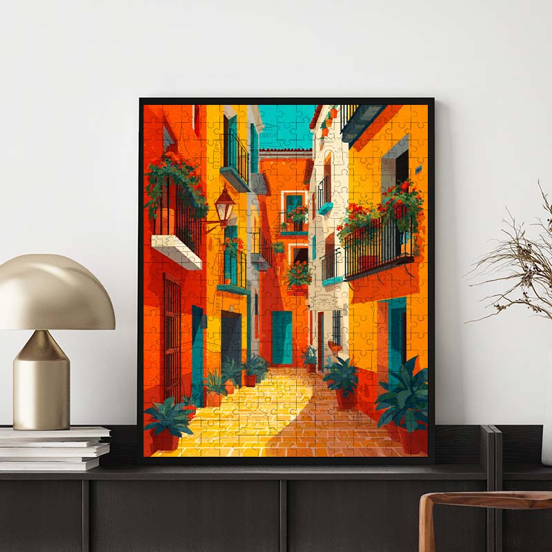Quiet Village - Wooden Jigsaw Puzzle