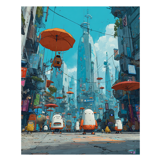 Robo Wonderland - Wooden Jigsaw Puzzle