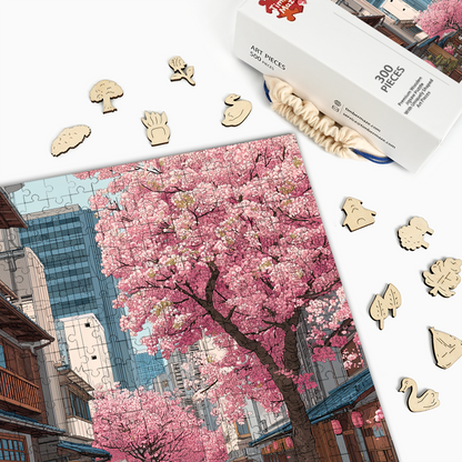 Yokohama Breeze - Wooden Jigsaw Puzzle