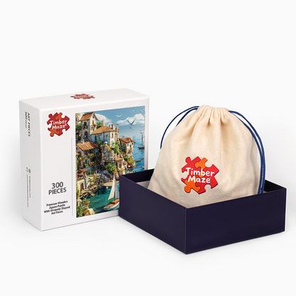 A Coastal Gem - Wooden Jigsaw Puzzle