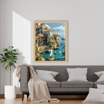 A Coastal Gem - Wooden Jigsaw Puzzle