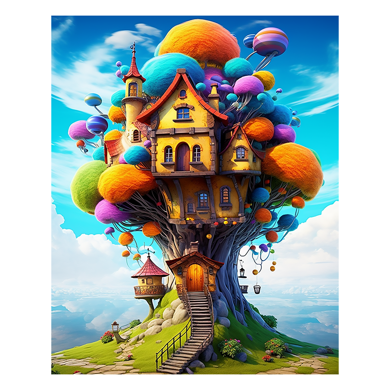 Dreamtopia Castle - Wooden Jigsaw Puzzle