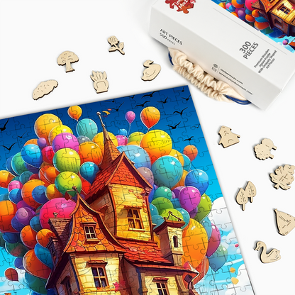 Fairytale House - Wooden Jigsaw Puzzle