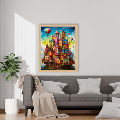 Fantasy Castles - Wooden Jigsaw Puzzle