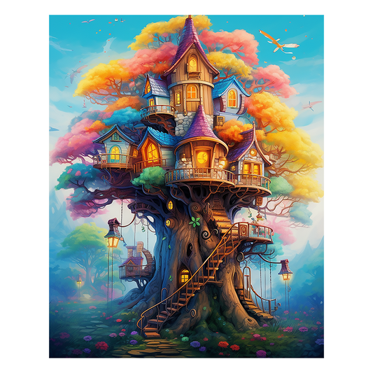Treetopia - Wooden Jigsaw Puzzle