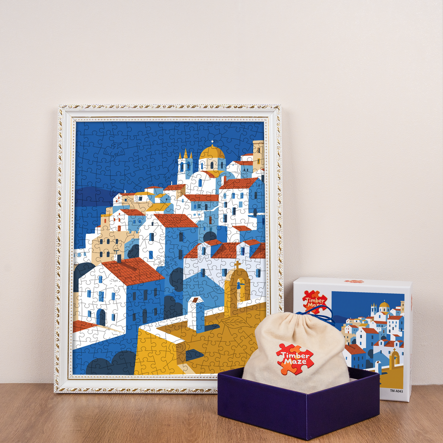 Coastal Colors - Wooden Jigsaw Puzzle
