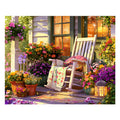 Country Rocking Chair - Wooden Jigsaw Puzzle