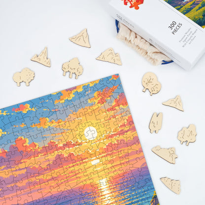 Seaside Trip - Wooden Jigsaw Puzzle