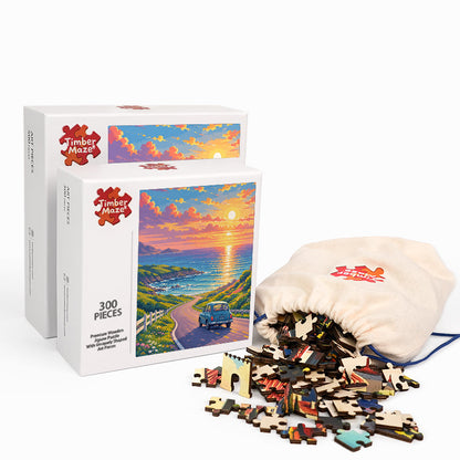 Seaside Trip - Wooden Jigsaw Puzzle