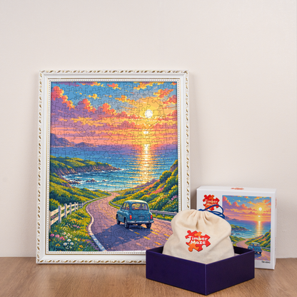 Seaside Trip - Wooden Jigsaw Puzzle