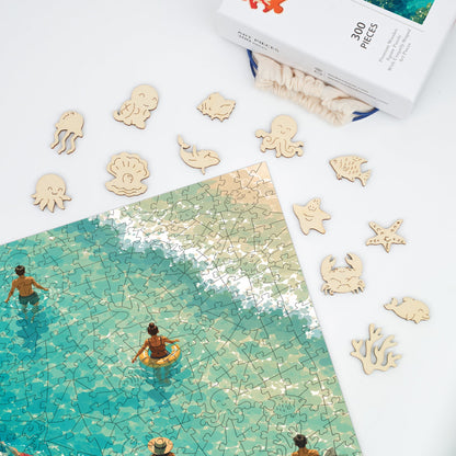 Summer Tides - Wooden Jigsaw Puzzle