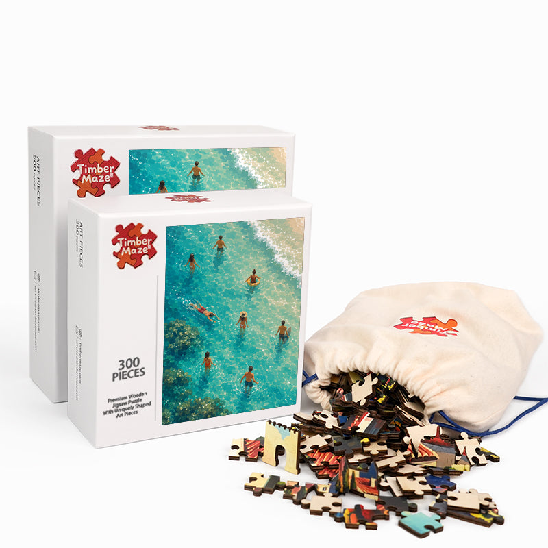 Summer Tides - Wooden Jigsaw Puzzle
