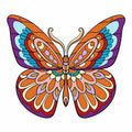 Mandala Butterfly - Wooden Jigsaw Puzzle
