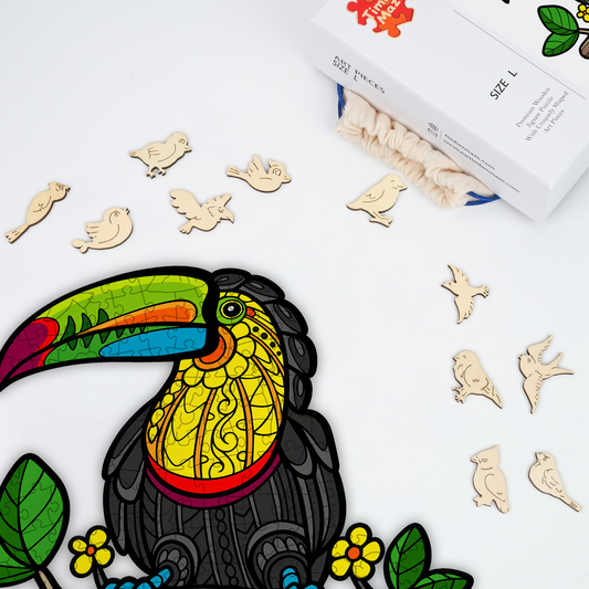 Toucan Branch - Wooden Jigsaw Puzzle