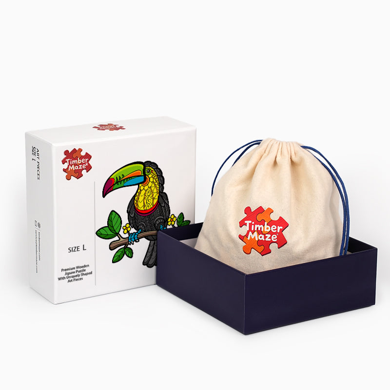 Toucan Branch - Wooden Jigsaw Puzzle