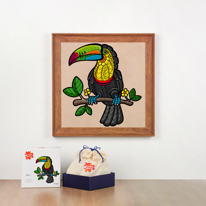 Toucan Branch - Wooden Jigsaw Puzzle