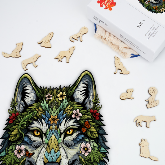 Nature's Guardian - Wooden Jigsaw Puzzle