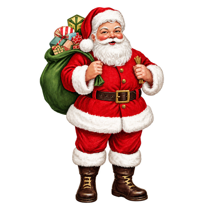 Vintage Santa Claus - Wooden Jigsaw Puzzle