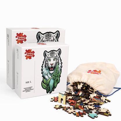 Wild & Green - Wooden Jigsaw Puzzle