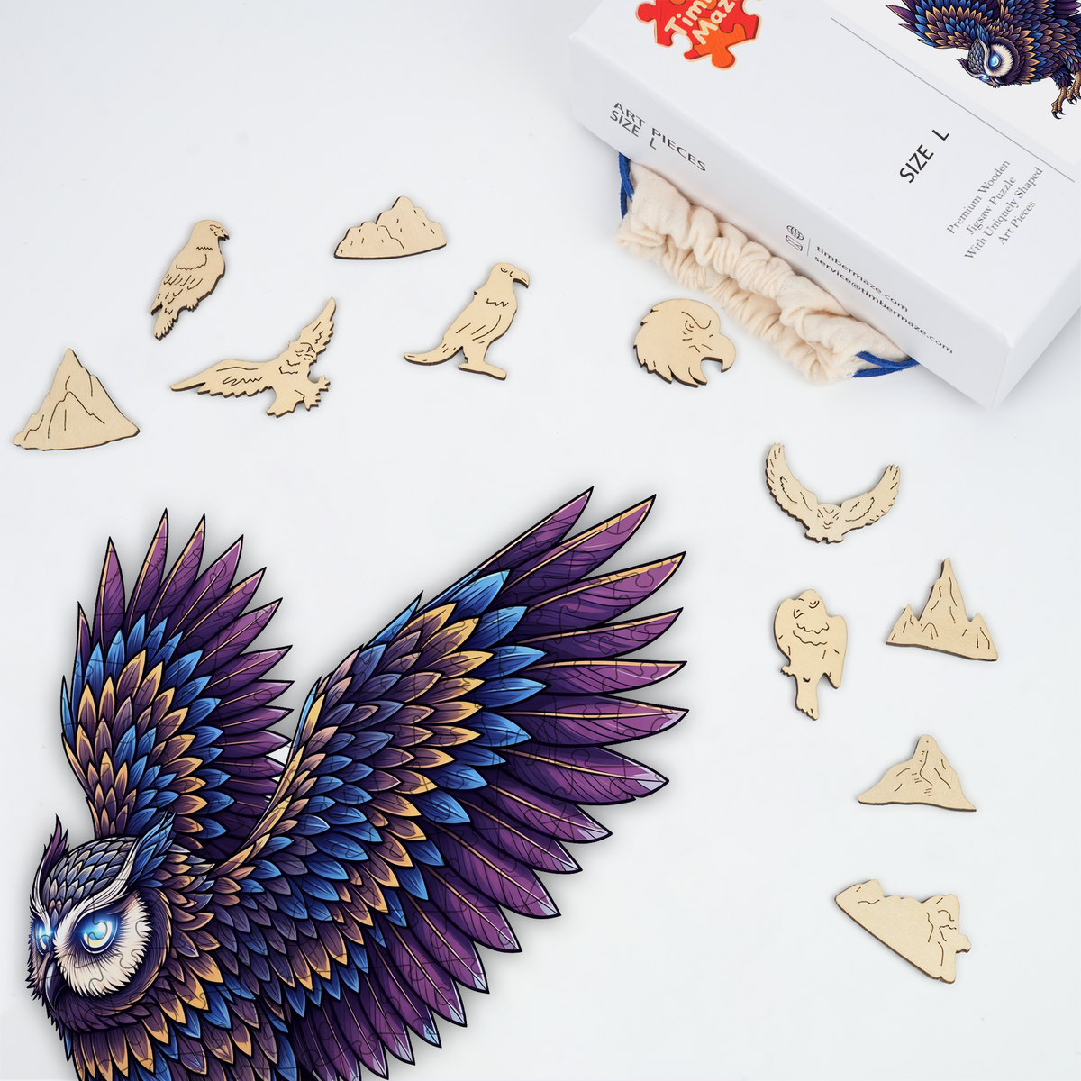 Mystic Owl - Wooden Jigsaw Puzzle
