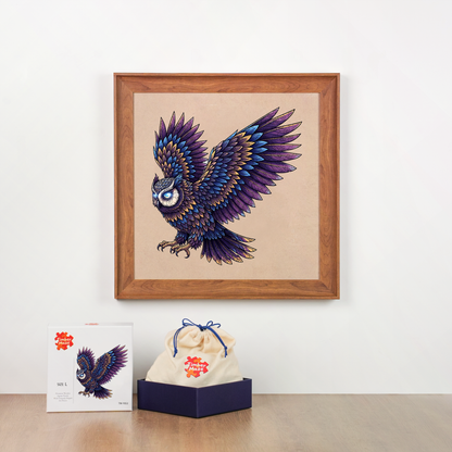 Mystic Owl - Wooden Jigsaw Puzzle